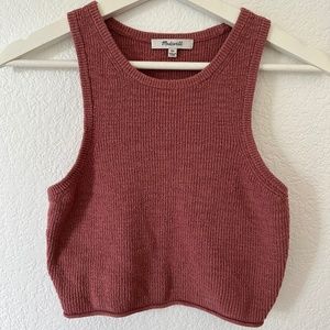 Madewell Sweater Tank (Size XS)
